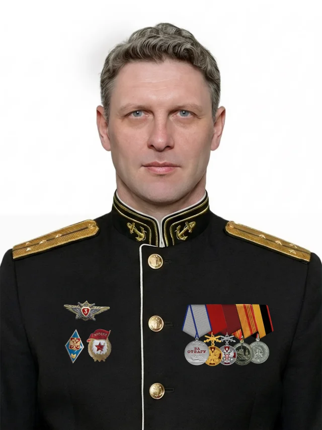 Парадная форма морской пехоты с медалями